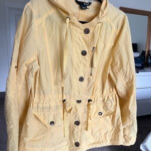 a.n.a Light Yellow Utility Jacket